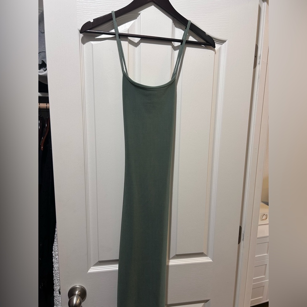 Fashion Nova Green Maxi Dress
